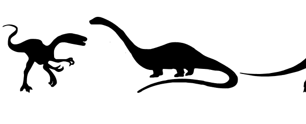 Ihre Vorschau von der Schriftart Ding-o-saurs