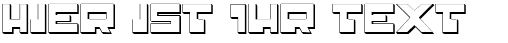 Ihre Vorschau von der Schriftart Trajia Shadow