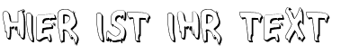 Ihre Vorschau von der Schriftart Were Beast Shadow