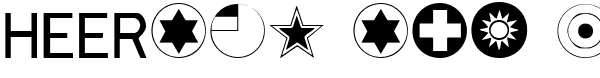 Ihre Vorschau von der Schriftart Roundels