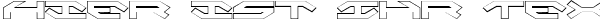 Ihre Vorschau von der Schriftart Taskforce Outline