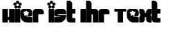 Ihre Vorschau von der Schriftart Chick