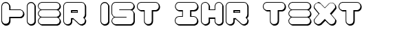 Ihre Vorschau von der Schriftart Zealot Outline