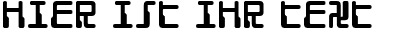 Ihre Vorschau von der Schriftart Droid Lover
