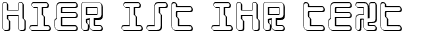 Ihre Vorschau von der Schriftart Droid Lover 3D