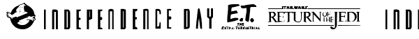 Ihre Vorschau von der Schriftart Movie Gallery