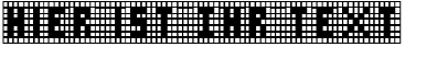 Ihre Vorschau von der Schriftart X-Grid