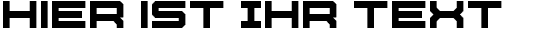 Ihre Vorschau von der Schriftart USS Dallas