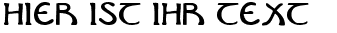 Ihre Vorschau von der Schriftart Brin Athyn