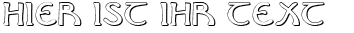 Ihre Vorschau von der Schriftart Brin Athyn Shadow