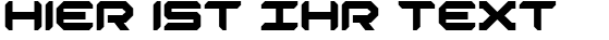 Ihre Vorschau von der Schriftart Robotaur