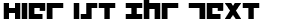 Ihre Vorschau von der Schriftart Flight Corps