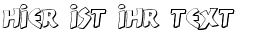 Ihre Vorschau von der Schriftart 300 Trojans Shadow