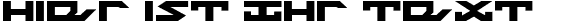 Ihre Vorschau von der Schriftart Nightrunner