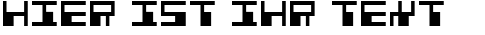 Ihre Vorschau von der Schriftart Phaser Bank
