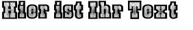 Ihre Vorschau von der Schriftart Burris