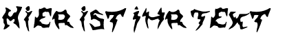 Ihre Vorschau von der Schriftart Shaman