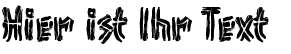 Ihre Vorschau von der Schriftart Punk
