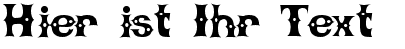 Ihre Vorschau von der Schriftart CBGB