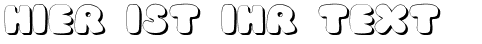 Ihre Vorschau von der Schriftart JI Chunky Caps
