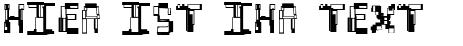 Ihre Vorschau von der Schriftart Hydrogen