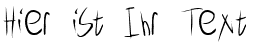 Ihre Vorschau von der Schriftart Wolves, Lower