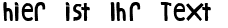 Ihre Vorschau von der Schriftart Natural Log