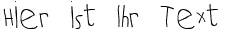 Ihre Vorschau von der Schriftart Two Turtle Doves