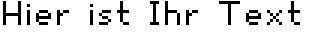 Ihre Vorschau von der Schriftart Snoot.org px10