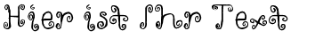 Ihre Vorschau von der Schriftart Curlykid