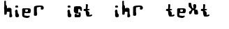 Ihre Vorschau von der Schriftart Real Bttsoief