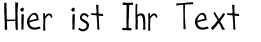 Ihre Vorschau von der Schriftart Hockey is Lif