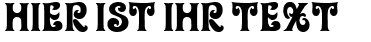 Ihre Vorschau von der Schriftart Oliver