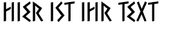 Ihre Vorschau von der Schriftart Xtra