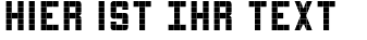 Ihre Vorschau von der Schriftart 3x5