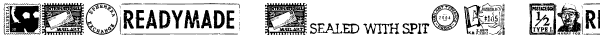 Ihre Vorschau von der Schriftart MailArt Graphics