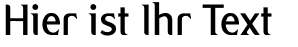 Ihre Vorschau von der Schriftart Alex