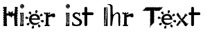 Ihre Vorschau von der Schriftart MailArt