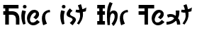 Ihre Vorschau von der Schriftart Kato