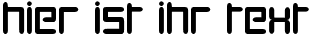Ihre Vorschau von der Schriftart Digitalis