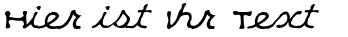 Ihre Vorschau von der Schriftart Klee CapScript