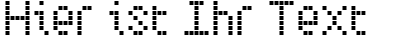 Ihre Vorschau von der Schriftart Subway Ticker
