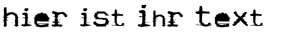 Ihre Vorschau von der Schriftart Stock Quote