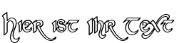 Ihre Vorschau von der Schriftart St Charles Hollow