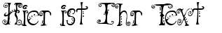 Ihre Vorschau von der Schriftart Spahrty Girl