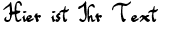 Ihre Vorschau von der Schriftart Toms Handwriting