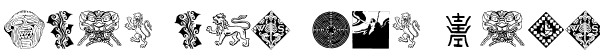 Ihre Vorschau von der Schriftart Cultural Icons