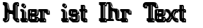 Ihre Vorschau von der Schriftart Big Blocko