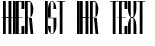 Ihre Vorschau von der Schriftart Utusi Star