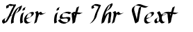 Ihre Vorschau von der Schriftart Avocado